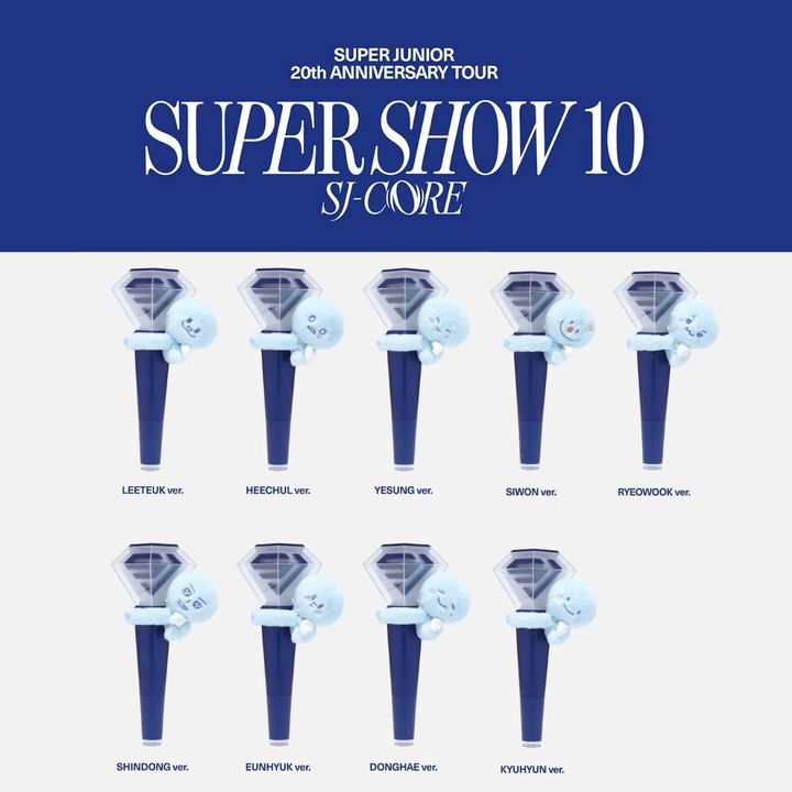 SUPER JUNIOR - 20週年巡迴周邊 【手燈裝飾娃｜MD】（官方周邊） 封面