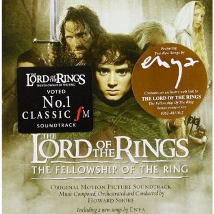 魔戒 LORD OF THE RINGS: FELLOWSHIP OF THE RING 原聲帶 （CD） 封面
