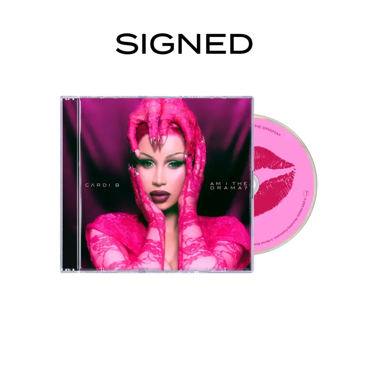 【親簽版】Cardi B - Am I The Drama? 【特殊封面】 (CD) 封面