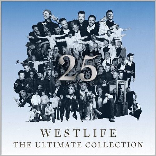 Westlife - 25【The Ultimate Collection 】 （黑膠唱片 LP） 封面