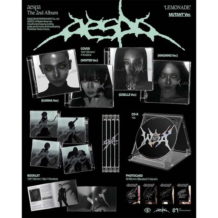 aespa - 正規二輯：LEMONADE 【MUTANT 版】（CD） 內頁 1