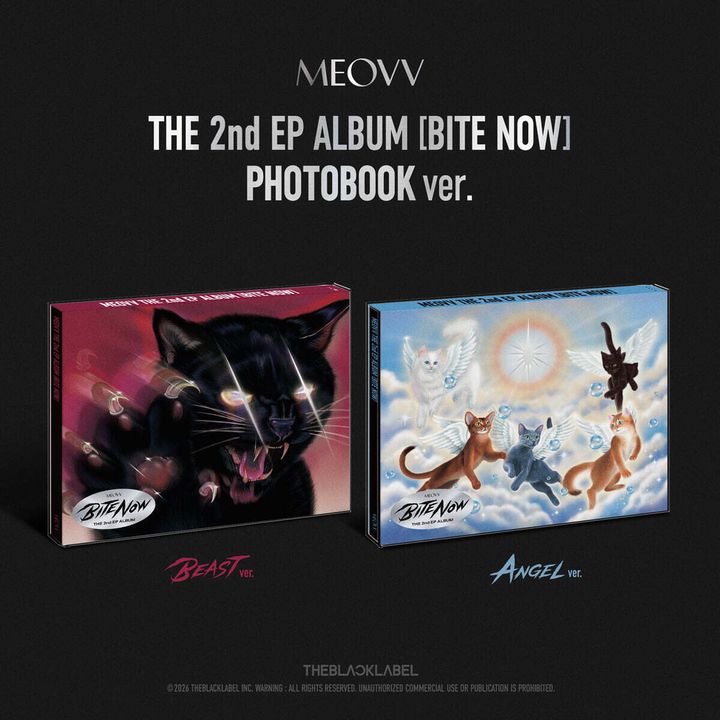 MEOVV - 迷你二輯：BITE NOW 【PHOTOBOOK 版】（CD） 封面