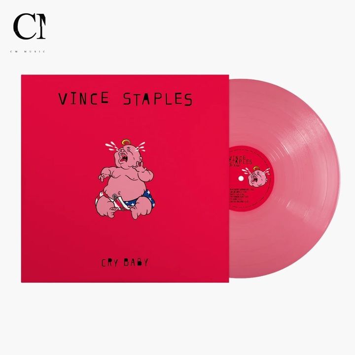 Vince Staples - Cry Baby 【彩膠】 （黑膠唱片 LP） 封面