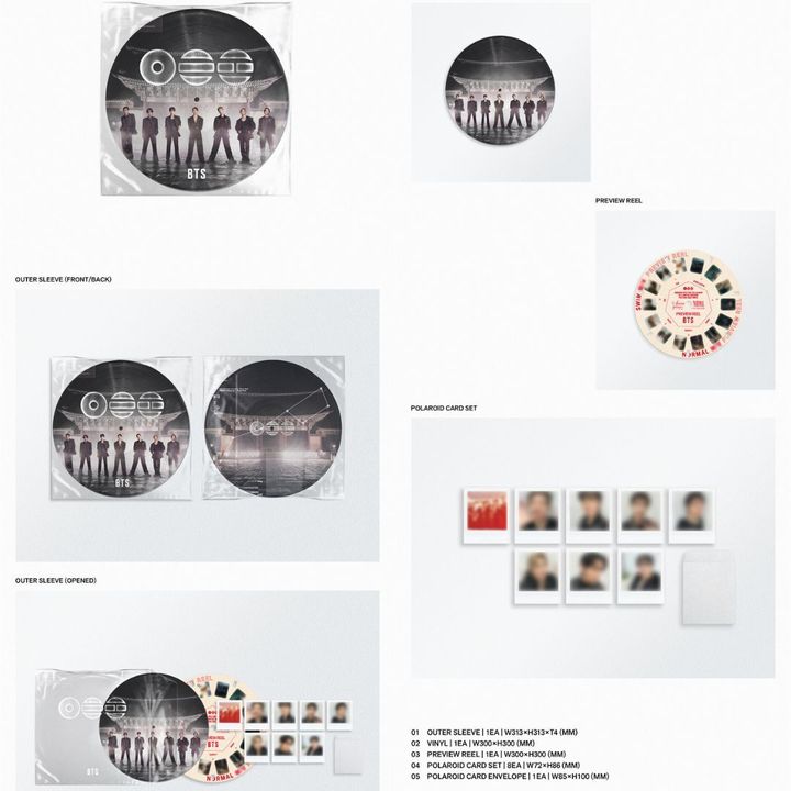 【限時預購補貨】BTS - 正規五輯：ARIRANG 【限量版｜圖片膠】（黑膠唱片 LP） 內頁 1