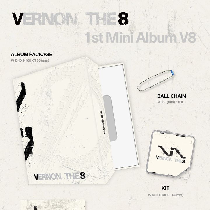 V8（SEVENTEEN）- 迷你一輯：V8 【Vernon & The 8｜Kit 版】（數位專輯） 內頁 1