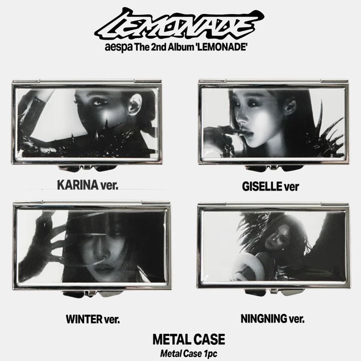 aespa WEEK：2026 MAKE IT LEMONADE【METAL CASE 鐵盒】（官方週邊） 封面