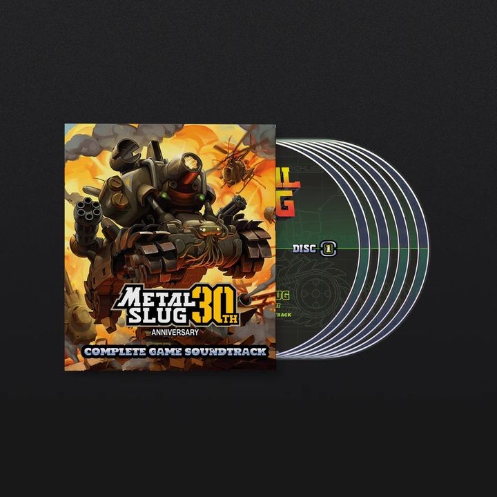 《越南大戰 Metal Slug》 原聲帶【30週年紀念版】 （8CD) 封面