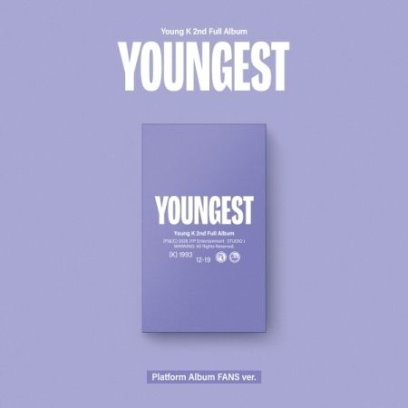 YOUNG K（DAY6）- YOUNGEST 【PLATFORM ALBUM FANS 版】（數位專輯） 封面