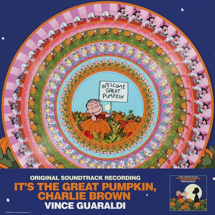 史努比 Vince Guaraldi - It's The Great Pumpkin, Charlie Brown 查理布朗 【動畫膠】（黑膠唱片 LP） 封面