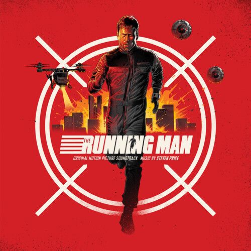 《逃亡遊戲 The Running Man》電影原聲帶 (黑膠唱片 LP) 封面