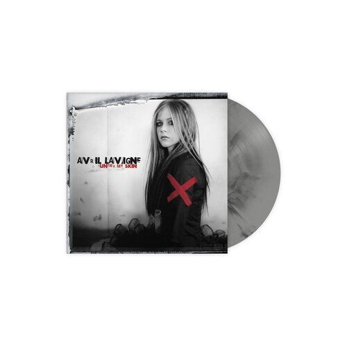 艾薇兒 Avril Lavigne- Under My Skin 【灰色彩膠】（黑膠唱片 LP） 封面