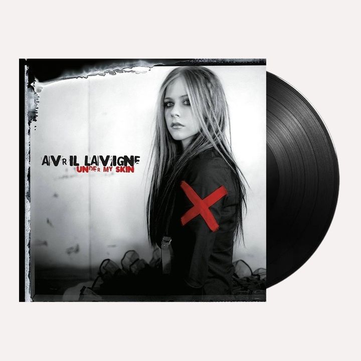 艾薇兒 Avril Lavigne- Under My Skin（黑膠唱片 LP） 封面