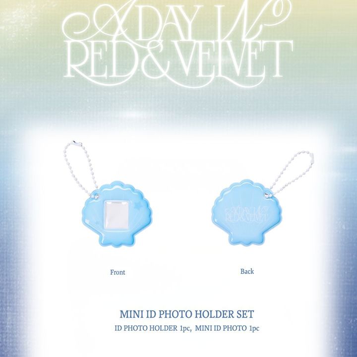 RED VELVET - FANCON : A DAY IN RED & VELVET 【MINI ID PHOTO HOLDER 迷你證件照套組】（官方周邊） 封面