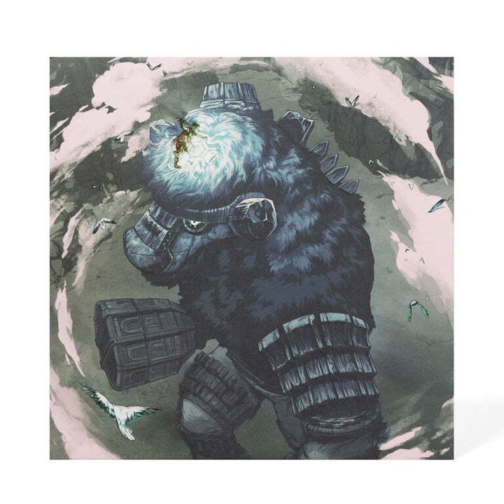 《汪達與巨像 Shadow of the Colossus 》原聲帶 (黑膠唱片 LP) 封面