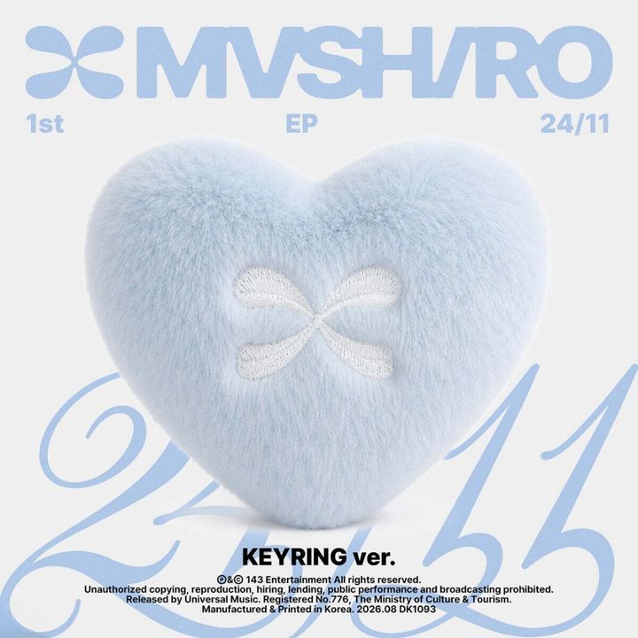 坂本舞白 MASHIRO（MADEIN）- 迷你一輯：24/11 【KEYRING VER】（數位專輯） 封面