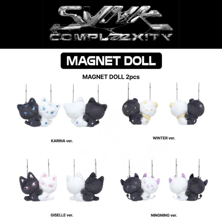 aespa - LIVE 巡迴演唱會 SYNK: COMPLAEXITY 【磁吸娃娃 MAGNET DOLL】（官方周邊） 封面