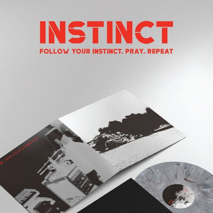 NAFLA - INSTINCT 【限量版｜灰色大理石紋彩膠】（黑膠唱片 2LP） 內頁 1