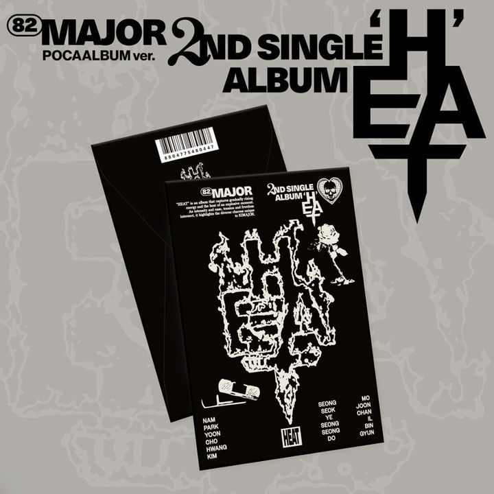 82MAJOR - 單曲二輯：HEAT 【POCA 版】（數位專輯） 封面