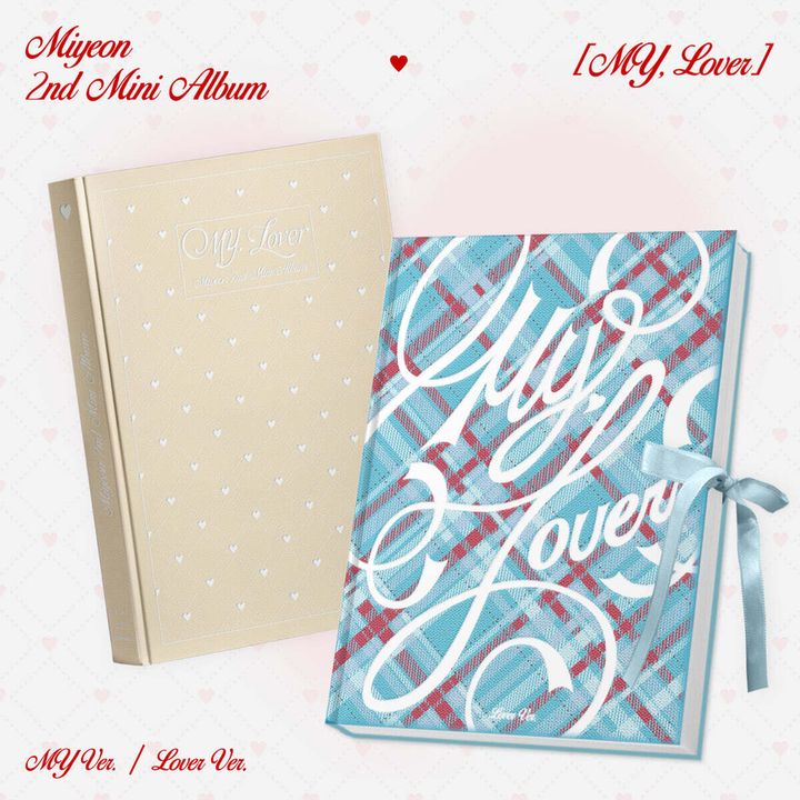 曹薇娟 MIYEON（I-DLE） - 迷你二輯：MY, LOVER 【PHOTOBOOK 版】（CD） 封面