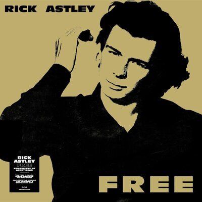 瑞克艾斯里 Rick Astley - Free【Never Gonna Give You Up原唱】（黑膠唱片 LP） 封面