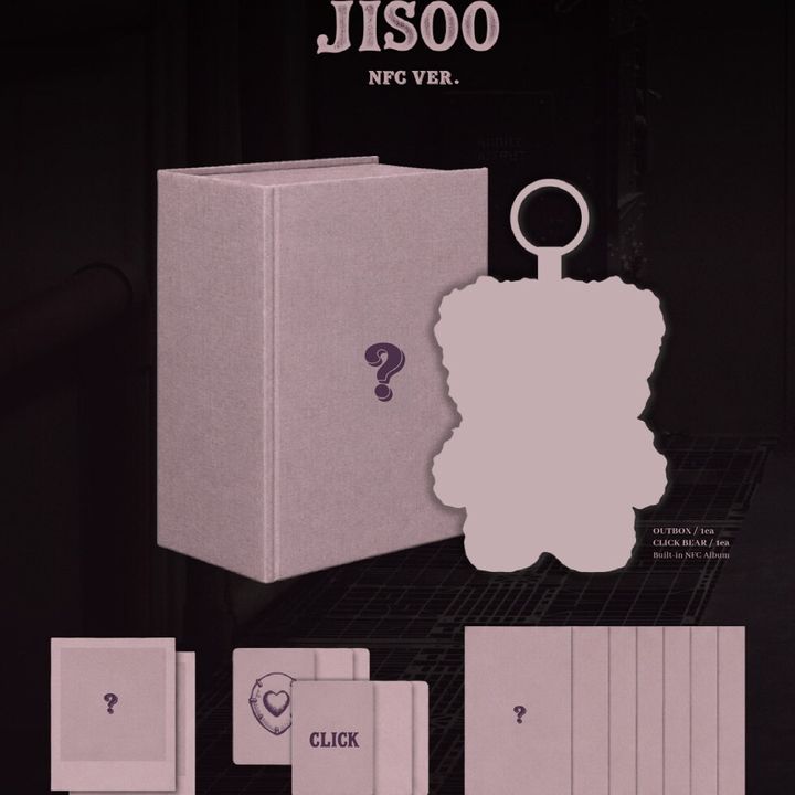JISOO - 單曲專輯：CLICK 【CLICK BABY BEAR NFC 版】（數位專輯） 內頁 1