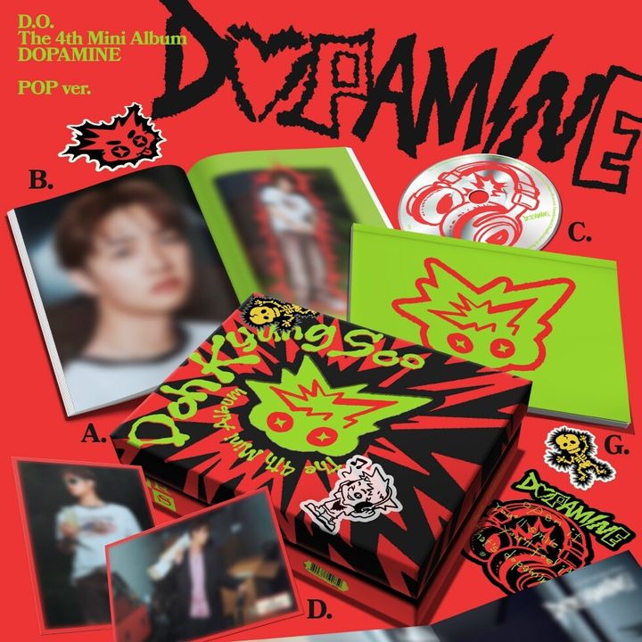 D.O. - 4TH MINI ALBUM [DOPAMINE] (（CD） 內頁 1