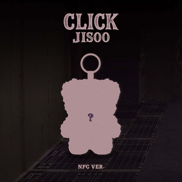 JISOO - 單曲專輯：CLICK 【CLICK BABY BEAR NFC 版】（數位專輯） 封面