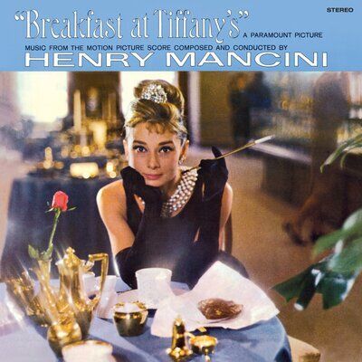 亨利曼西尼 Henry Mancini - Breakfast At Tiffany's【限量｜透明彩膠｜第凡內早餐主題曲】（黑膠唱片 LP） 封面