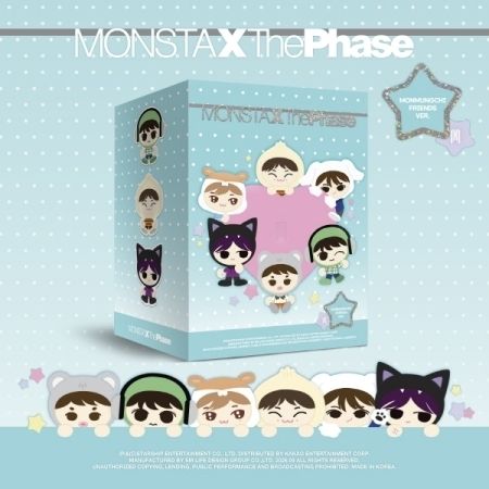 MONSTA X - EP [THE PHASE] MONMUNGCHI FRIENDS VER.（QR版） 封面