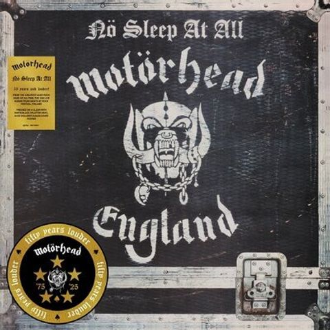 摩托頭 Motörhead - No Sleep At All【紅色彩膠｜1988 芬蘭音樂節現場】（黑膠唱片 LP）