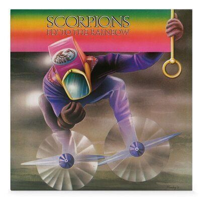 天蠍合唱團 Scorpions - Fly To The Rainbow【透明紫彩膠｜收錄〈Speedy's Coming〉】（黑膠唱片 LP） 封面