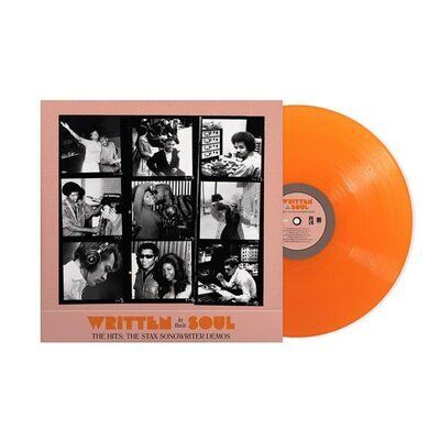 群星 Various Artists - Written In Their Soul (The Hits: The Stax Songwriter Demos)【橘色彩膠｜〈Respect Yourself〉試唱版】（黑膠唱片 LP） 封面