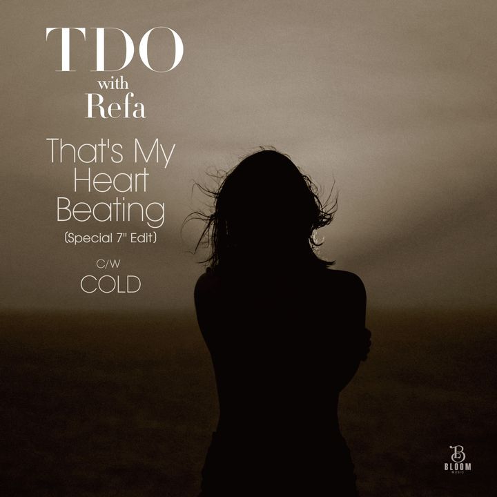 TDO with Refa - That's My Heart Beating c/w COLD 【日盤｜7吋膠】（黑膠唱片 LP） 封面