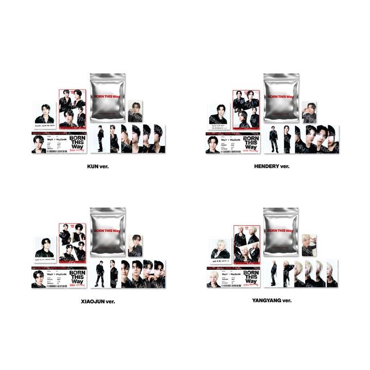 威神V WayV - BORN THIS WAY 演唱會 【PHOTO PACK 寫真組】（MD） 封面