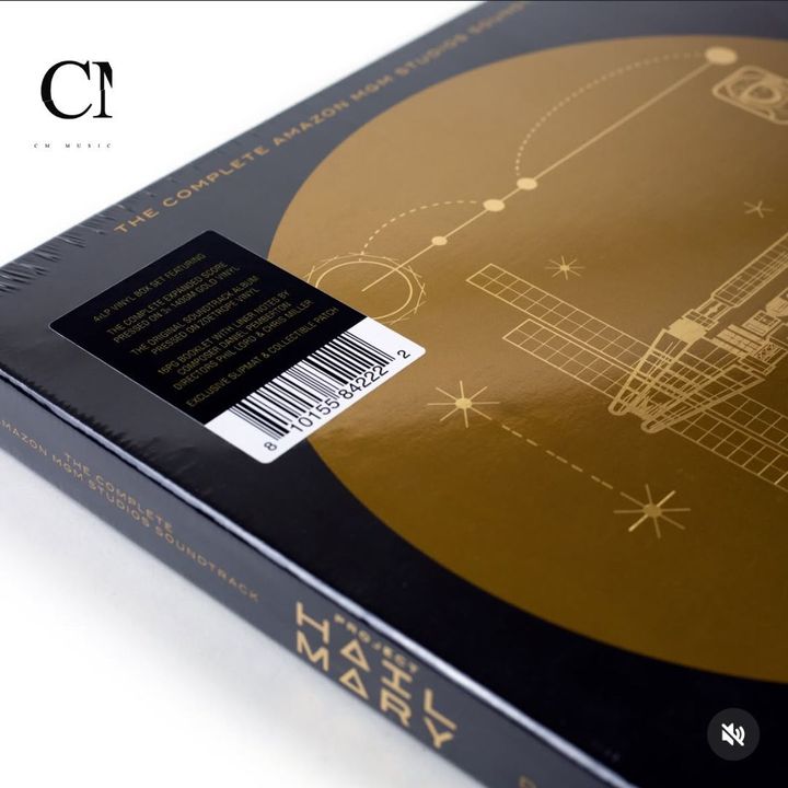 《極限返航 Project Hail Mary 》 原聲帶 （黑膠唱片 4LP） 封面