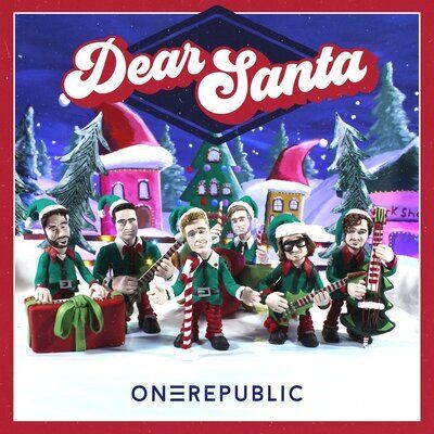 共和世代 OneRepublic - Dear Santa【紅色彩膠｜聖誕限定十二吋單曲】（黑膠唱片 LP） 封面
