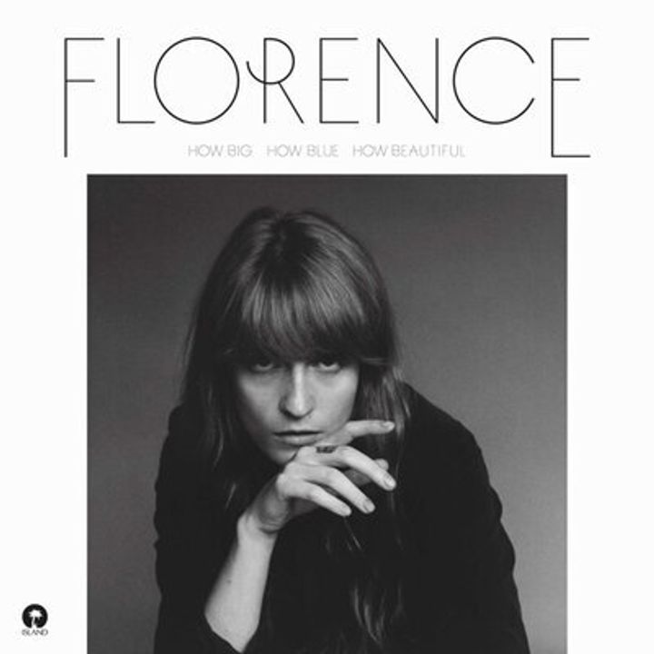芙蘿倫絲機進份子 Florence + The Machine - How Big, How Blue, How Beautiful【英美雙榜冠軍專輯】（黑膠唱片 2LP） 封面