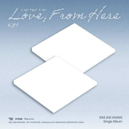金在奐 KIM JAE HWAN - 單曲專輯: Love, From Here（CD） 封面