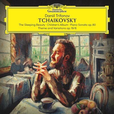 特里福諾夫 Daniil Trifonov - Tchaikovsky【柴可夫斯基大賽冠軍】（黑膠唱片 2LP） 封面