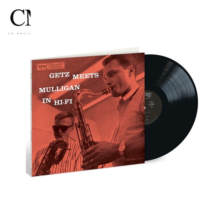 史坦蓋茲 Stan Getz & 傑瑞穆勒根 Gerry Mulligan - Getz Meets Mulligan In Hi-Fi【Verve 發燒級】（黑膠唱片 LP） 封面