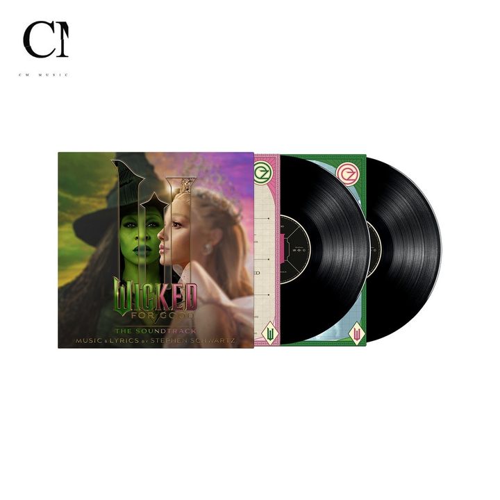 魔法壞女巫：第二部 Wicked: For Good【原聲帶】（黑膠唱片 2LP） 封面