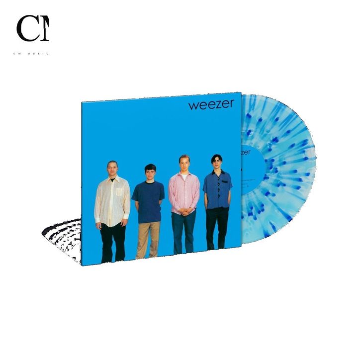 威瑟合唱團 Weezer - Weezer the Blue Album【潑墨彩膠】（黑膠唱片 LP） 封面