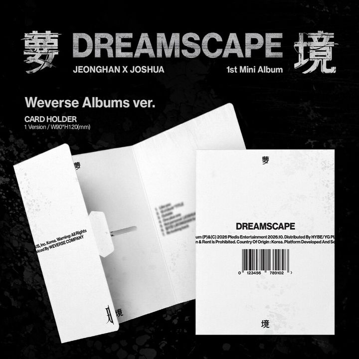 淨漢 JEONGHAN x Joshua（SEVENTEEN）- 迷你一輯：DREAMSCAPE【Weverse Albums 版】（數位專輯） 內頁 1