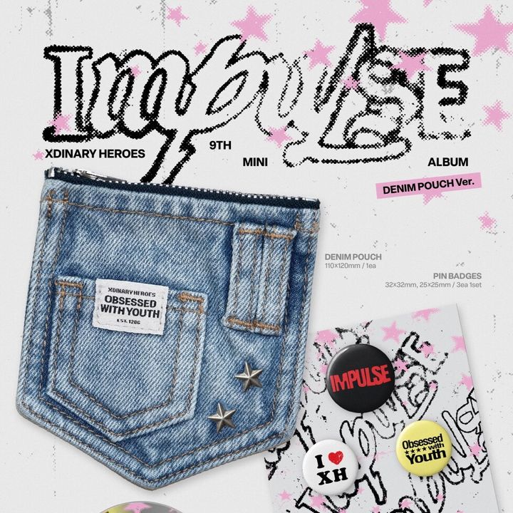 XDINARY HEROES - 迷你九輯：IMPULSE【DENIM POUCH 版】（CD） 內頁 1