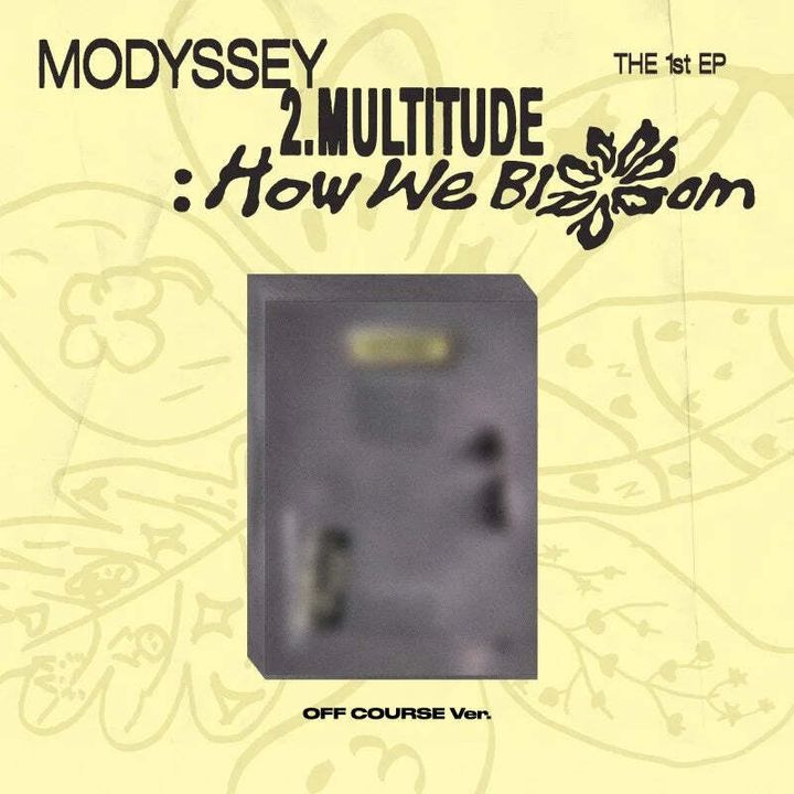 MODYSSEY - 迷你一輯：2.MULTITUDE: HOW WE BLOOM 【OFF COURSE 版】（CD） 封面
