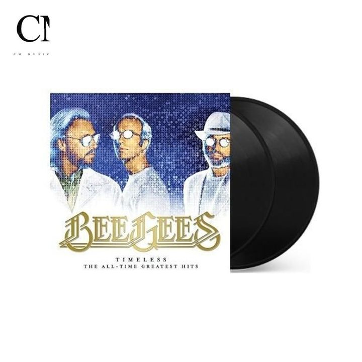 比吉斯合唱團 Bee Gees - Timeless: The All-Time Greatest Hits【精選輯】（黑膠唱片 2LP） 封面