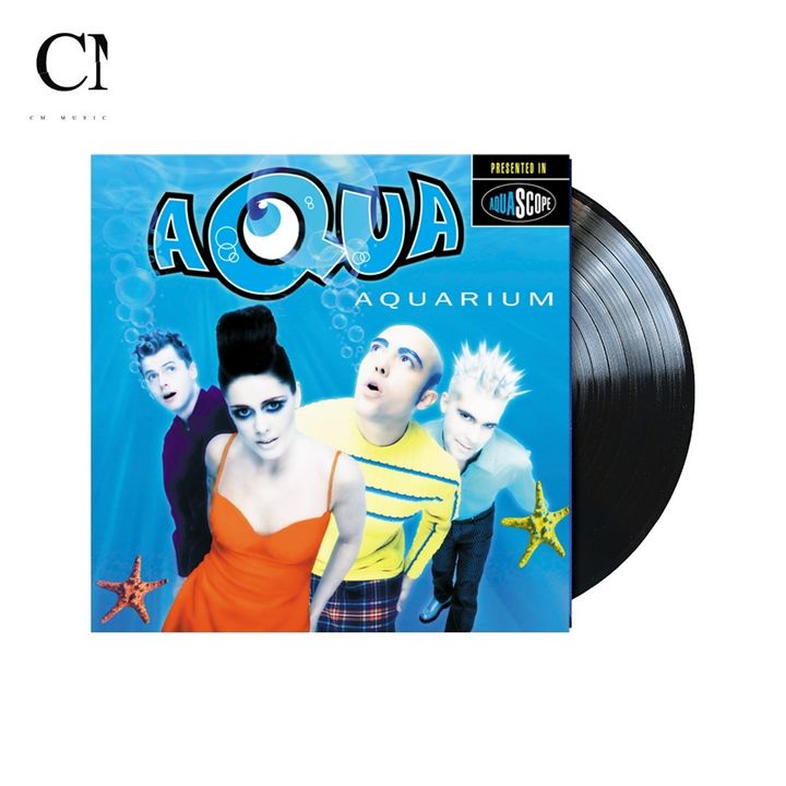 水叮噹合唱團 Aqua - Aquarium（黑膠唱片 LP） 封面