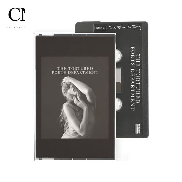 泰勒絲 Taylor Swift - The Tortured Poets Department【額外曲 The Black Dog】（卡帶） 封面