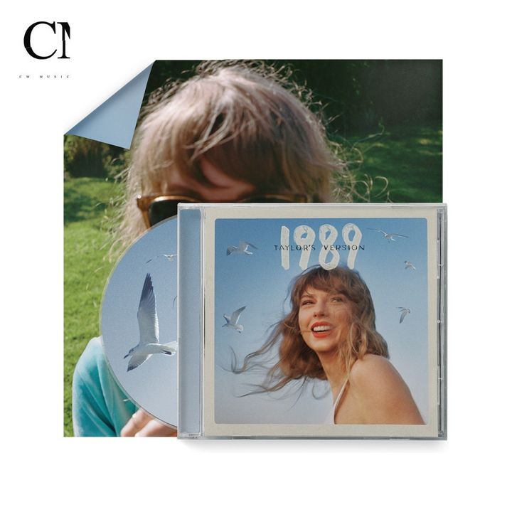 泰勒絲 Taylor Swift - 1989 (Taylor's Version)【寶寶藍｜歌詞本】（CD） 封面