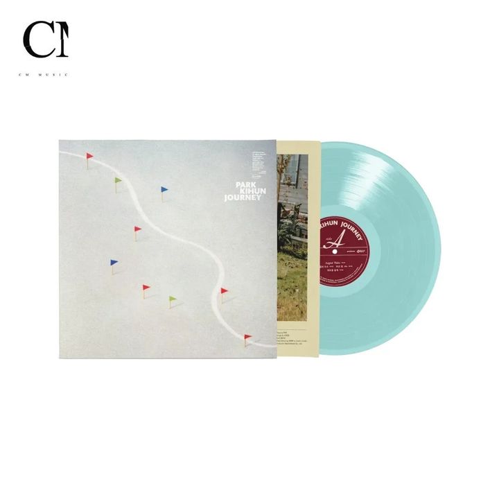 Park Kihun - Journey【薄荷綠彩膠】（黑膠唱片 LP） 封面